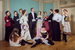 Kraków 1900 i szkoła tańca Jane Austen - sesja zdjęciowa